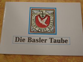 DIE BASLER TAUBE, REPLIKAT EINER LEGENDE, KANTONAL - MARKE