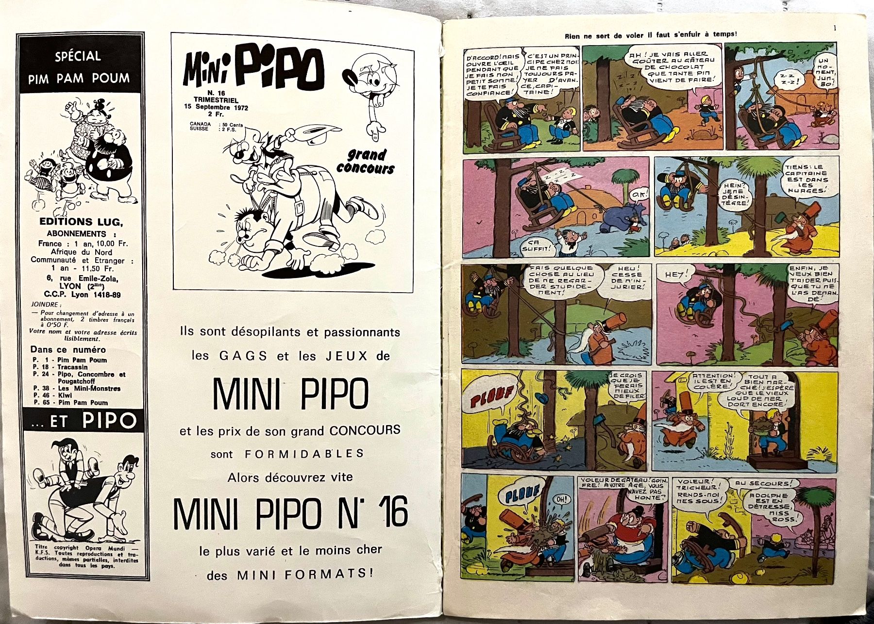 Fumetti: BD Spécial Pim Pam Poum Tome 43. EO. – Usato da Renan BE venduto da johncactus 5