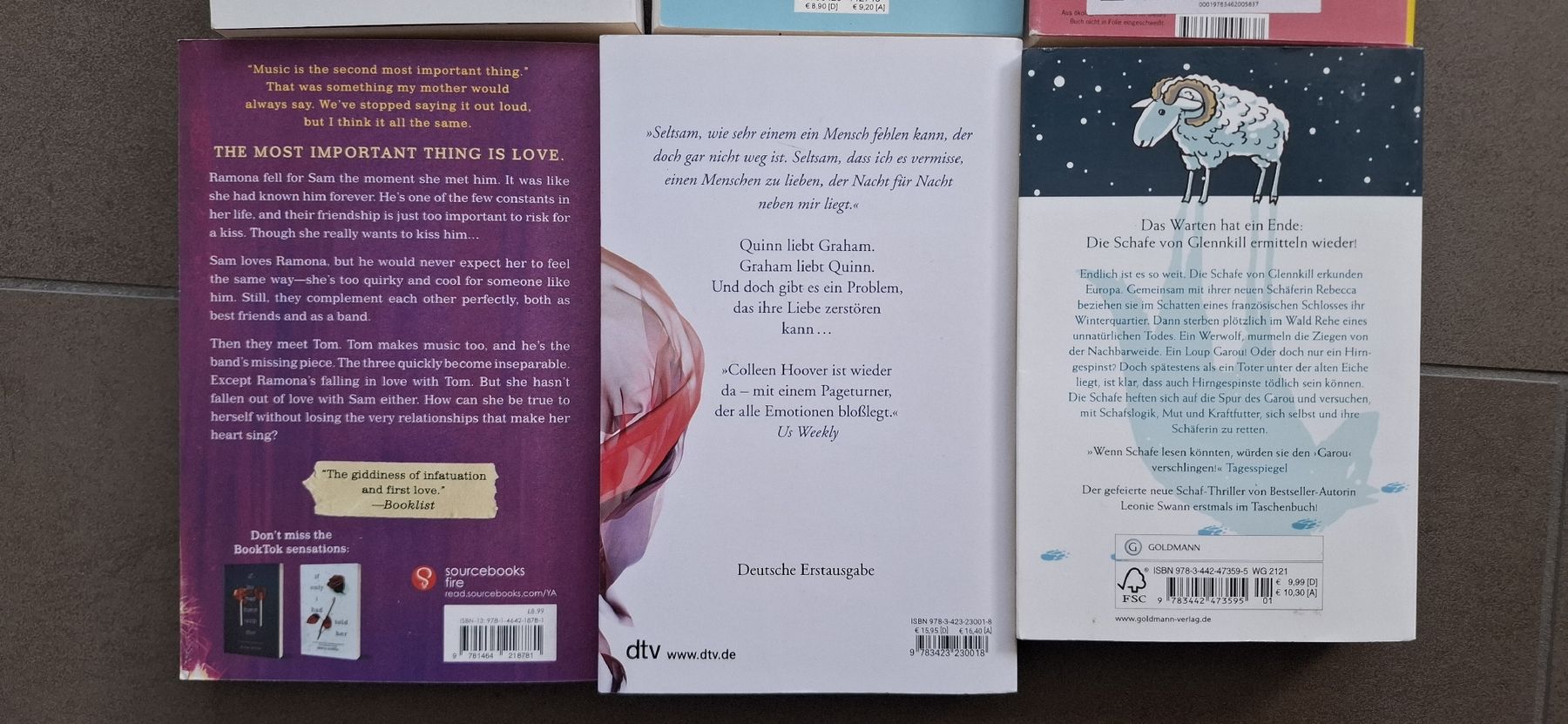 Bücher: Bücherpaket: 6 Romane – Gebraucht aus Mellingen von lathei 2