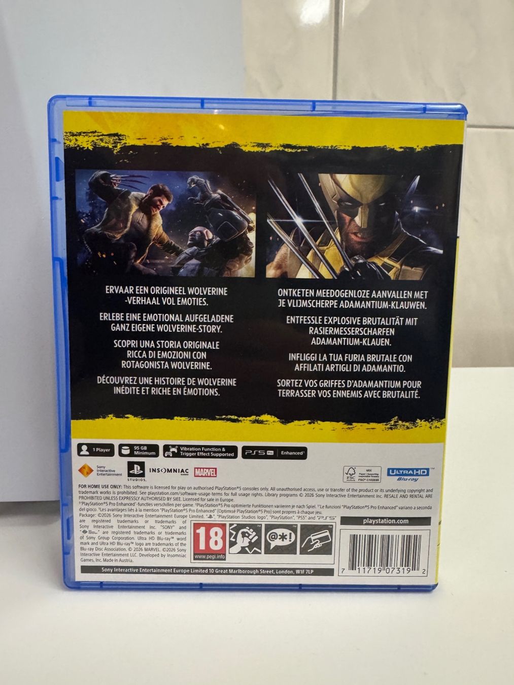Sony Spiele: Marvel's Wolverine (PS5) – Neu (gemäss Beschreibung) aus Niederwil SO von BlueSonic 2