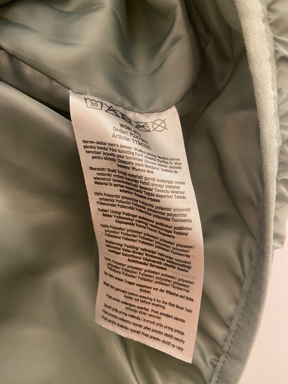 Giacche: XMail Steppjacke mint hellgrün Gr. XXL – Usato da Pratteln venduto da a23_j2gs 6