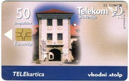 Telefonkarte Slowenien Chip-347 Metlika