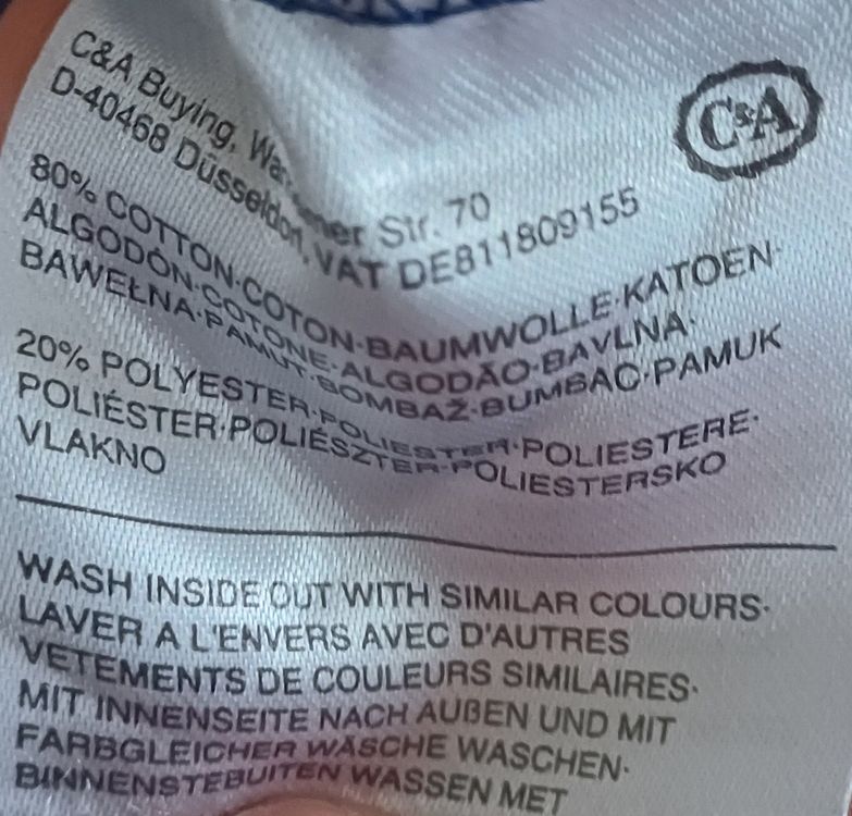 C&A Pulls & Sweat-shirts: Sweat à capuche, bleu, C&A, taille S – D'occasion à Genève par cle_vk5j 2