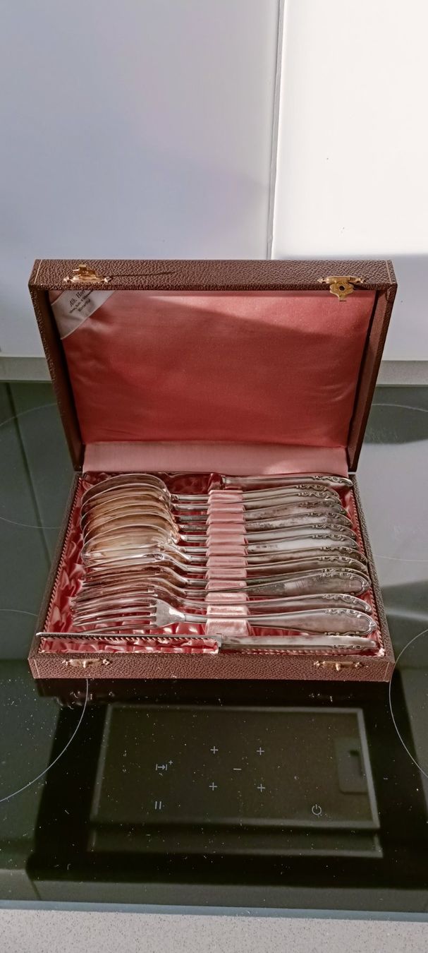 Berndorf Set di posate: Original Bernauer Silberbesteck in Schatulle – Usato da Niederrohrdorf venduto da privat23