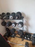 Hantelset inkl. Stange & Rack —bis zum 20 Juli Verkau 🏋️‍♂️