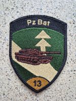 *** Badge Panzer Bat 13 mit klett ***