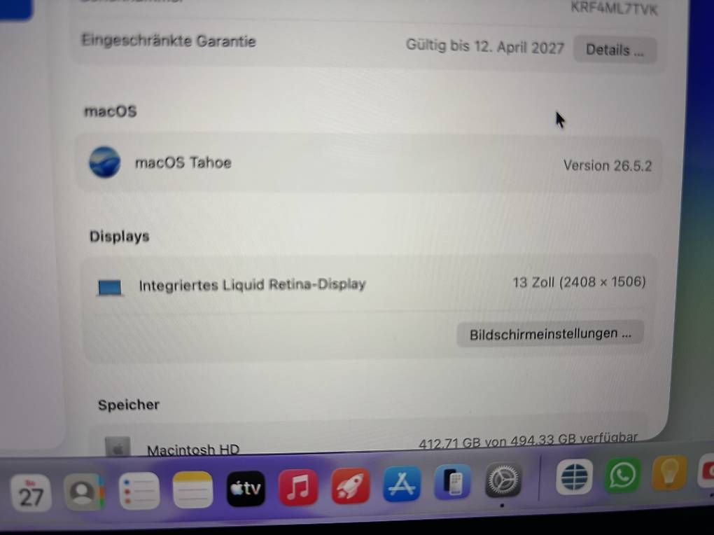 Notebooks: Mac Book Neo – Gebraucht aus Bütschwil von Toro90 2