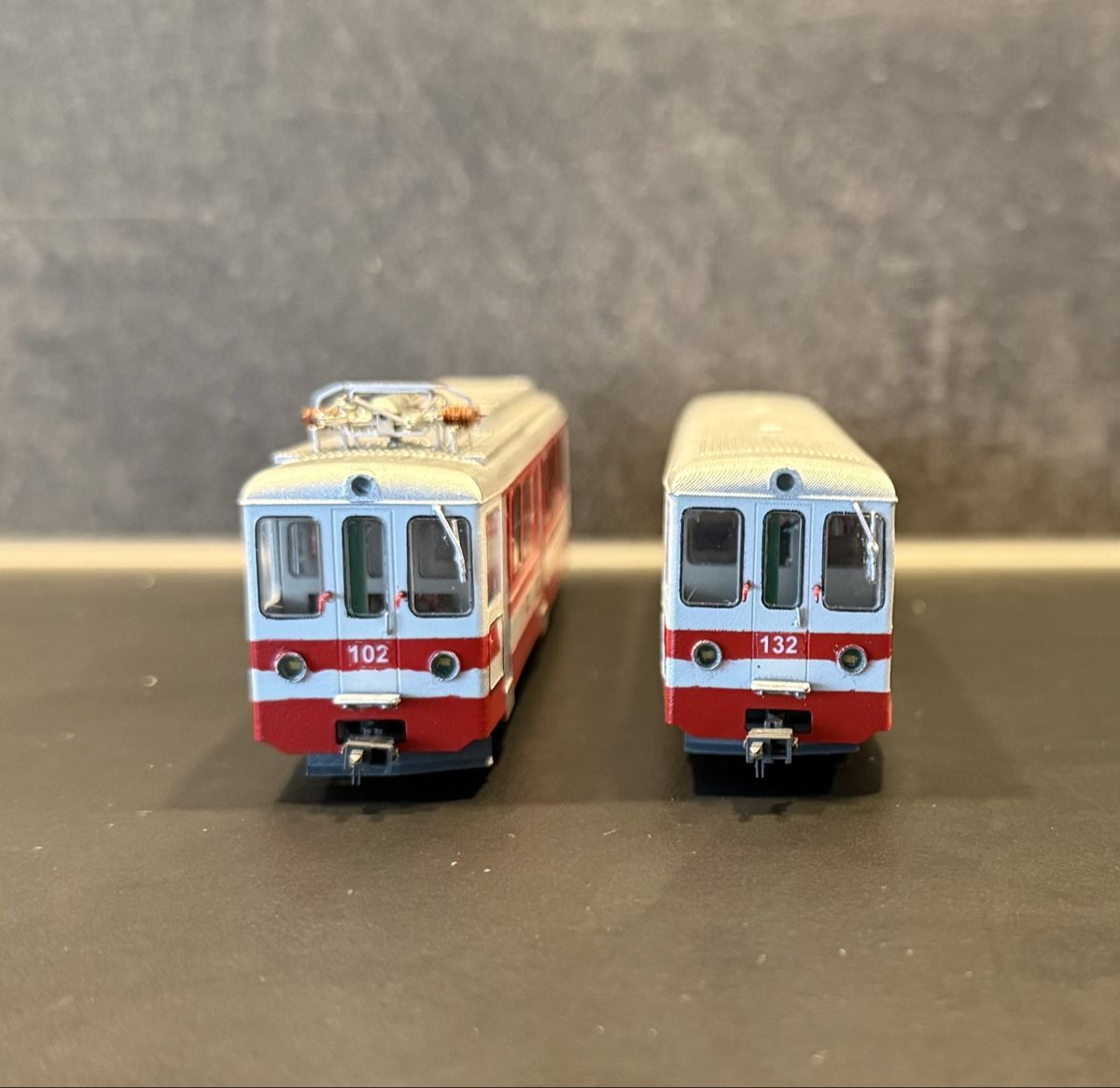 Modellini di ferrovie: Rame AOMC Be 4/4 102+Bt 132 Digitsl DCC – Usato da Etagnières venduto da 1217juju 5