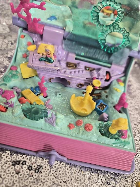 Polly Pocket Boîtes à musique: Polly Pocket Sparkling Mermaid 1995 – D'occasion à Uznach par ssmiy 4