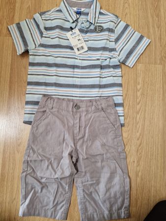 NEU Hemd & kurze Hose 116 KIDS