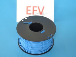 15 Meter T-Litze 1,5mm2 hellblau Meterware