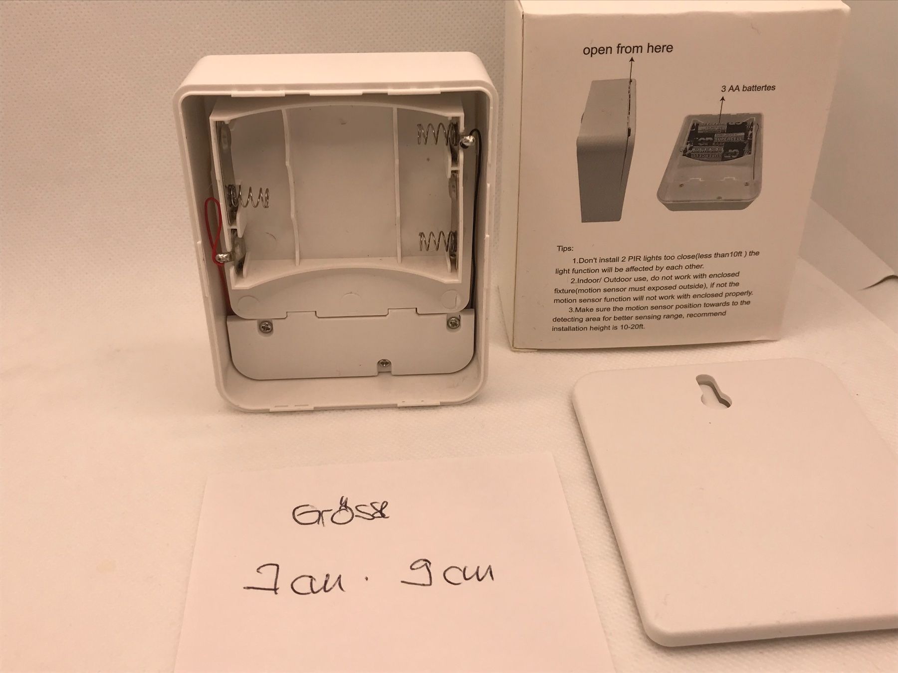 Lampen: 5x Batterie LED Licht mit Bewegungssensor, neu – Neu und originalverpackt aus Niederteufen von mix18 3