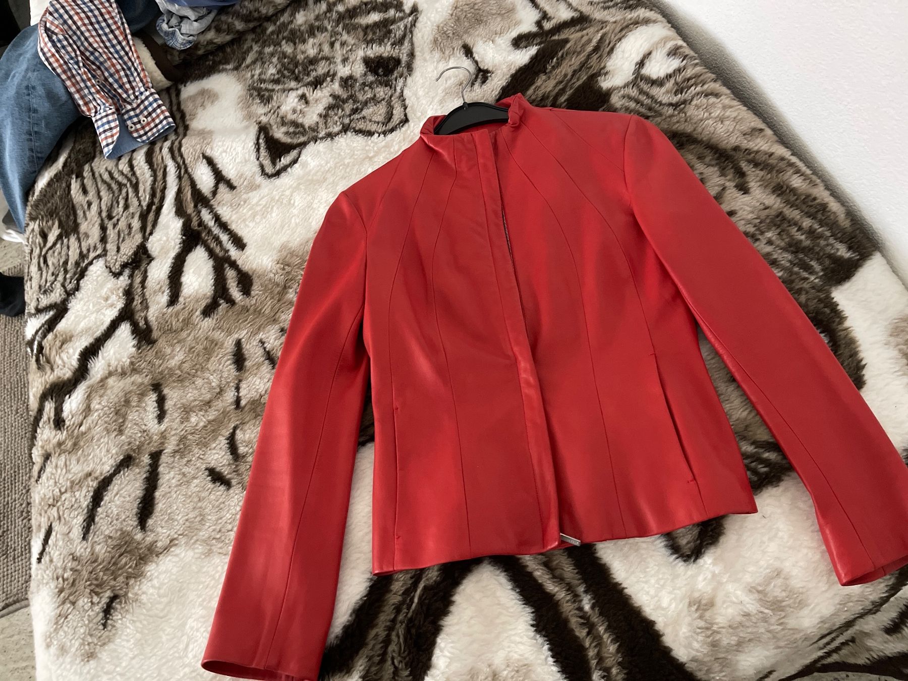 Jil Sander Jacken: Jil Sander Echtleder Jacke Gr 34-1mal getragen – Gebraucht aus Gutenswil von yneB1943