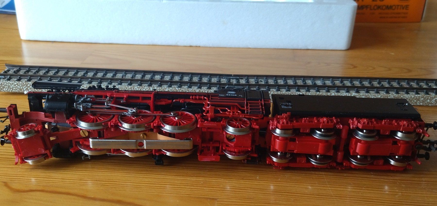 Roco Modellini di ferrovie: Roco Dampflok BR 23 (595) – Usato da Basel venduto da BeanieUp 4