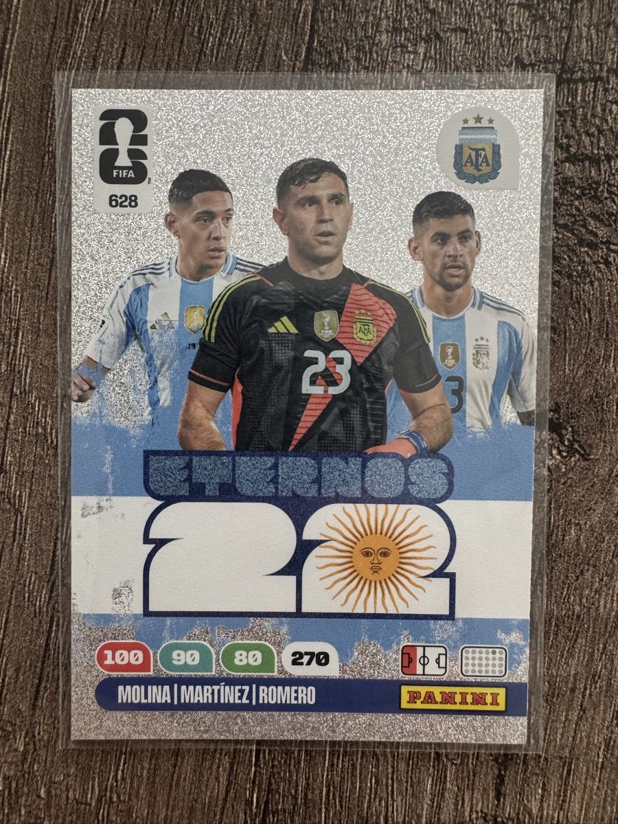 Panini Sammelbilder & Trading cards: ARGENTINA ETERNOS 22 #628 – Gebraucht aus Zollikofen von Bebby12 1