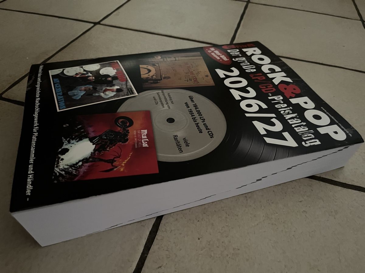 Libri: Der GROSSE Rock & Pop LP/CD-Preiskatalog 2026/2027 – Nuovo (secondo la descrizione) da Inkwil venduto da RetrOhyeah_Schweiz 2