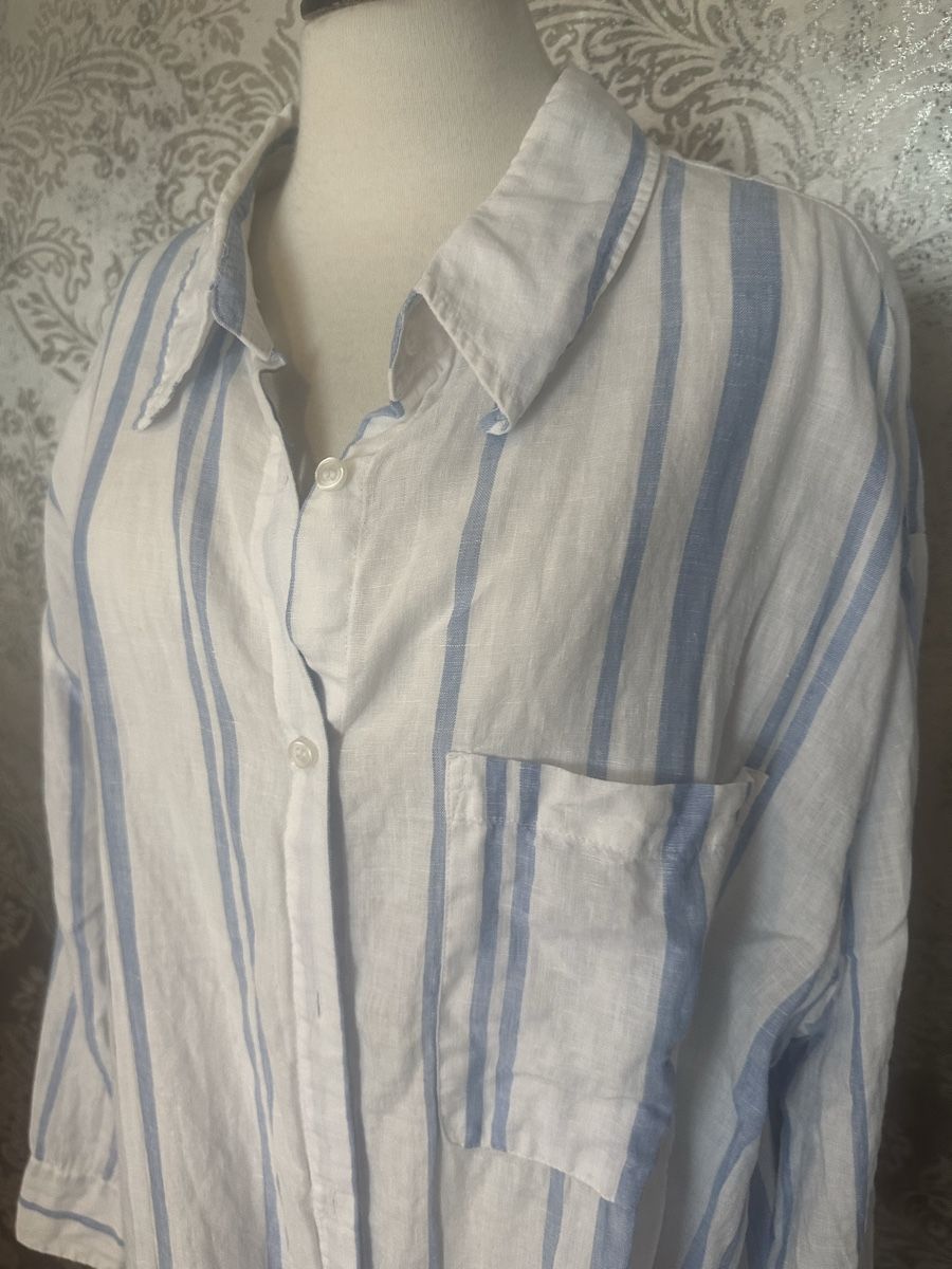 H&M Chemisiers: Leinenbluse lang Gr. 40 - neu – Neuf (Voir description) à Diepoldsau par Soleil0425 2