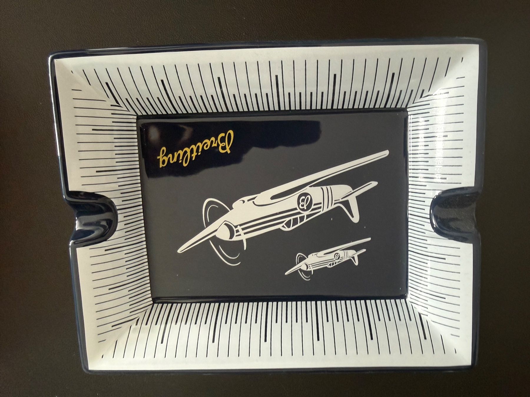 Breitling Portacenere: Breitling Vintage Aschenbecher – Nuovo (secondo la descrizione) da Bettlach venduto da val_95hq