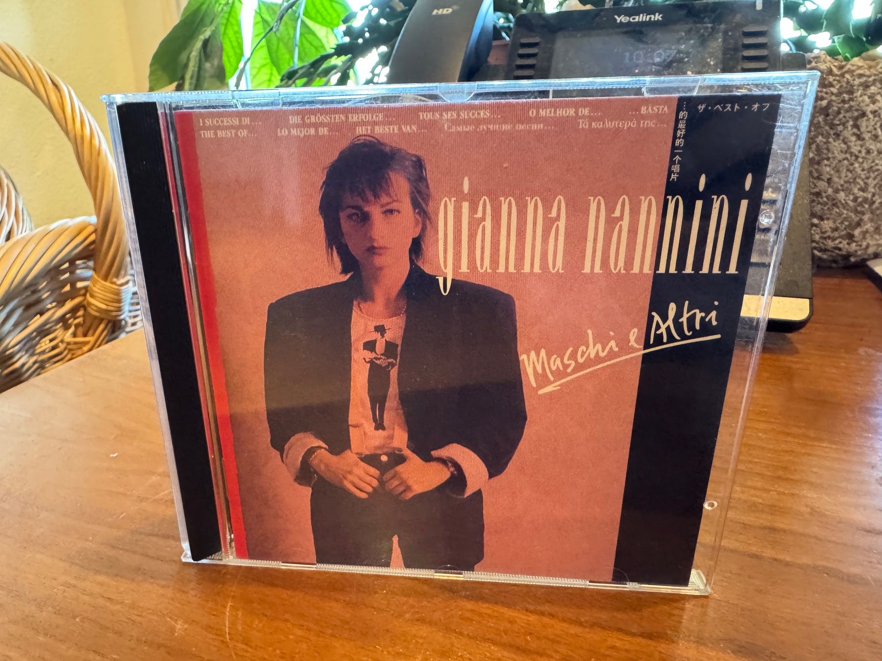 CD: Gianna Nannini - Maschi E Altri - SRA05C – Usato da Küsnacht ZH venduto da pdproject