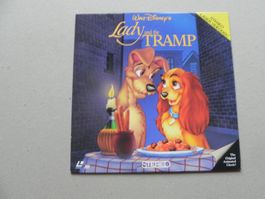 Laserdisc Walt Disney Lady & the Tramp ca.1990 Engl. Sprache