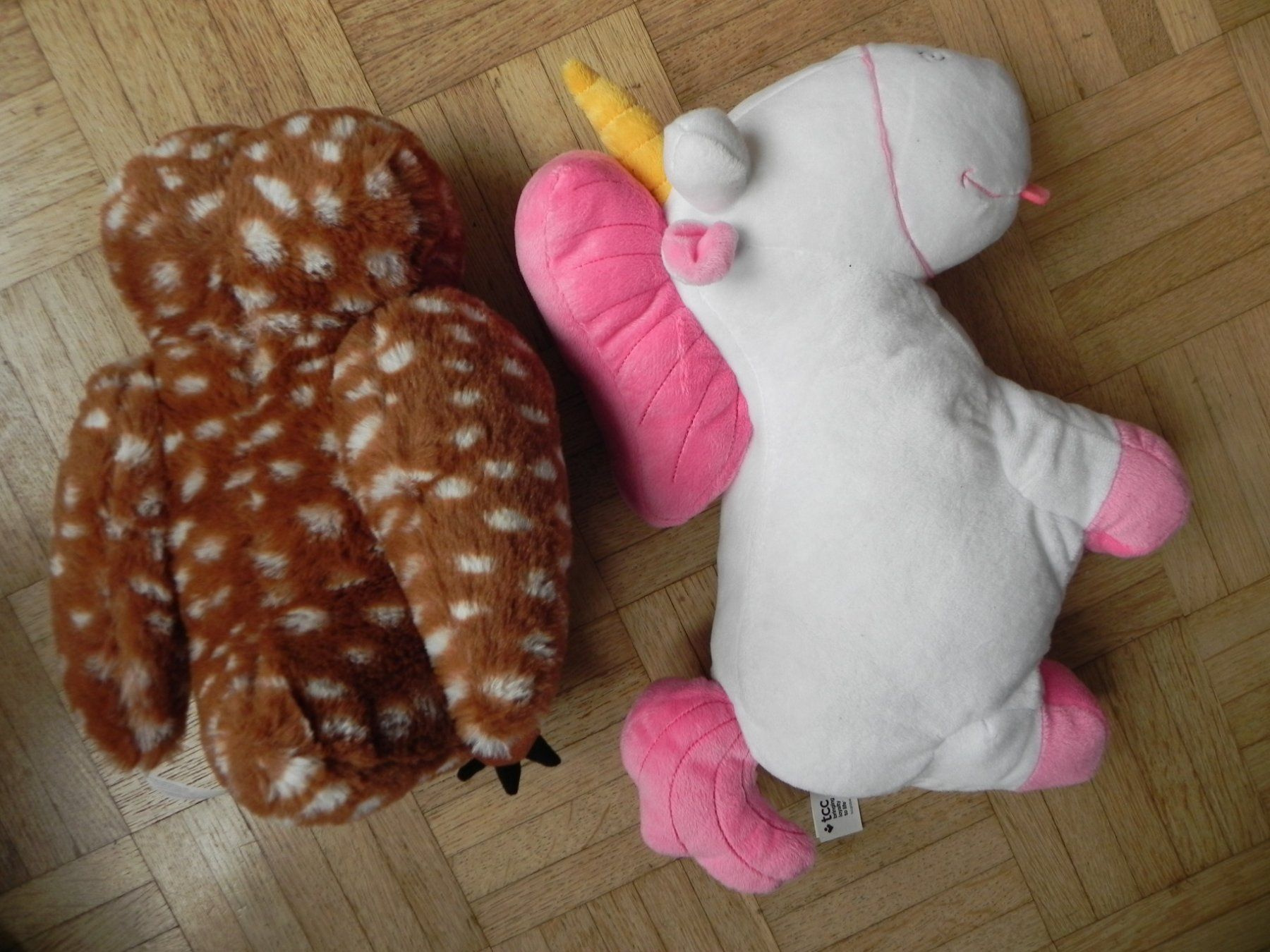 Giocattoli: Eule & Einhorn Stofftiere Set – Usato da Stallikon venduto da pcerny16 2