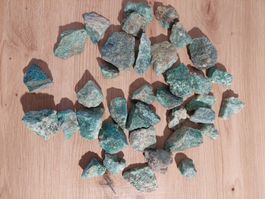 Chrysocolle brute - Collection minéraux!