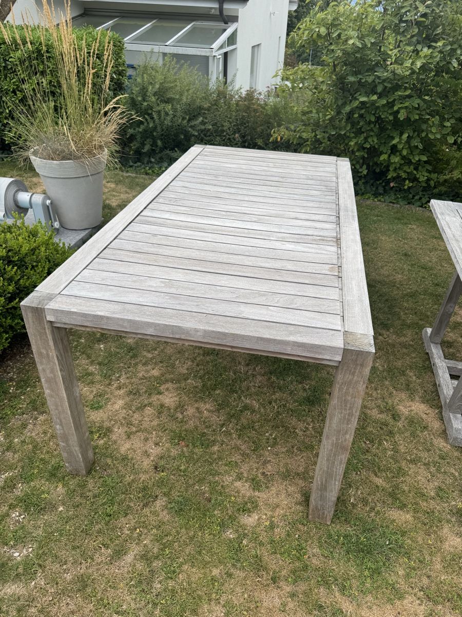 Tavoli: Gartentisch Teak – Usato da Herrliberg venduto da Mirlibirli 3