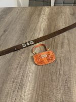 vintage Dolce & Gabbana D&G – Ceinture + mini pochette