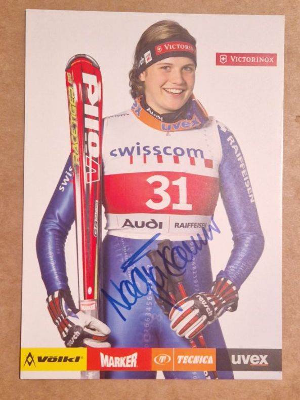 Autographes: Nadja Kamer - handsigniert – D'occasion à Menziken par Autogramme