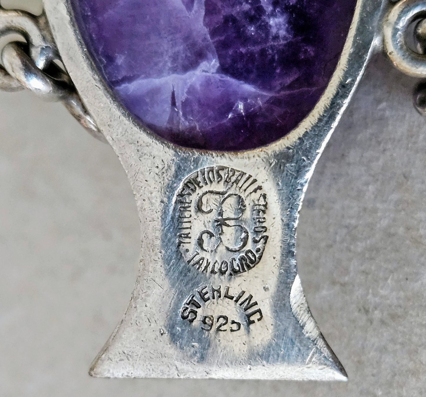 Sculptures & Statues: Vintage Brosche / Anhänger mit Amethyst – D'occasion à Lugano par Numisartes 6