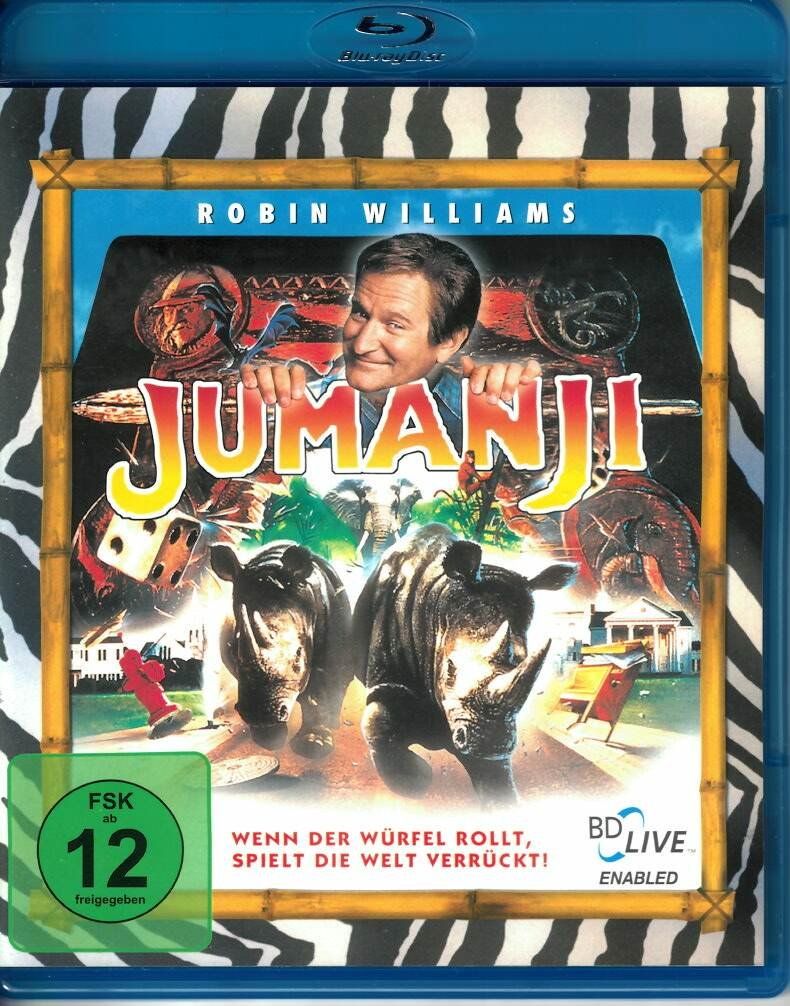 Alle DVDs: Jumanji - Robin Williams - BLURAY – Gebraucht aus Winterthur von