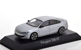 Peugeot 508 GT Berline Phase I 2018-2023 silber met.    1:43