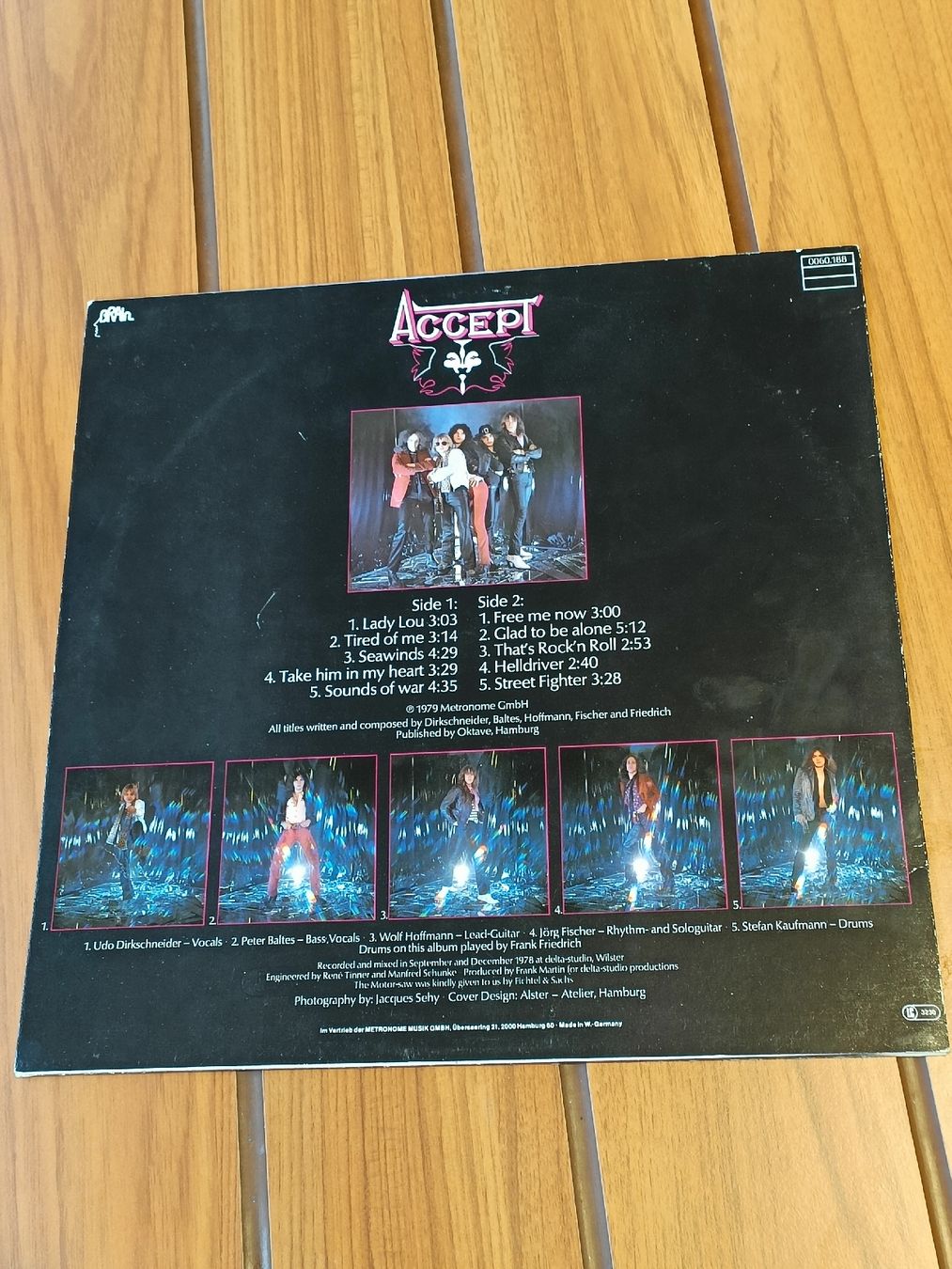Dischi in vinile: LP / ACCEPT - Accept Ausgabe 1979 – Usato da Brugg AG venduto da Ente015 3