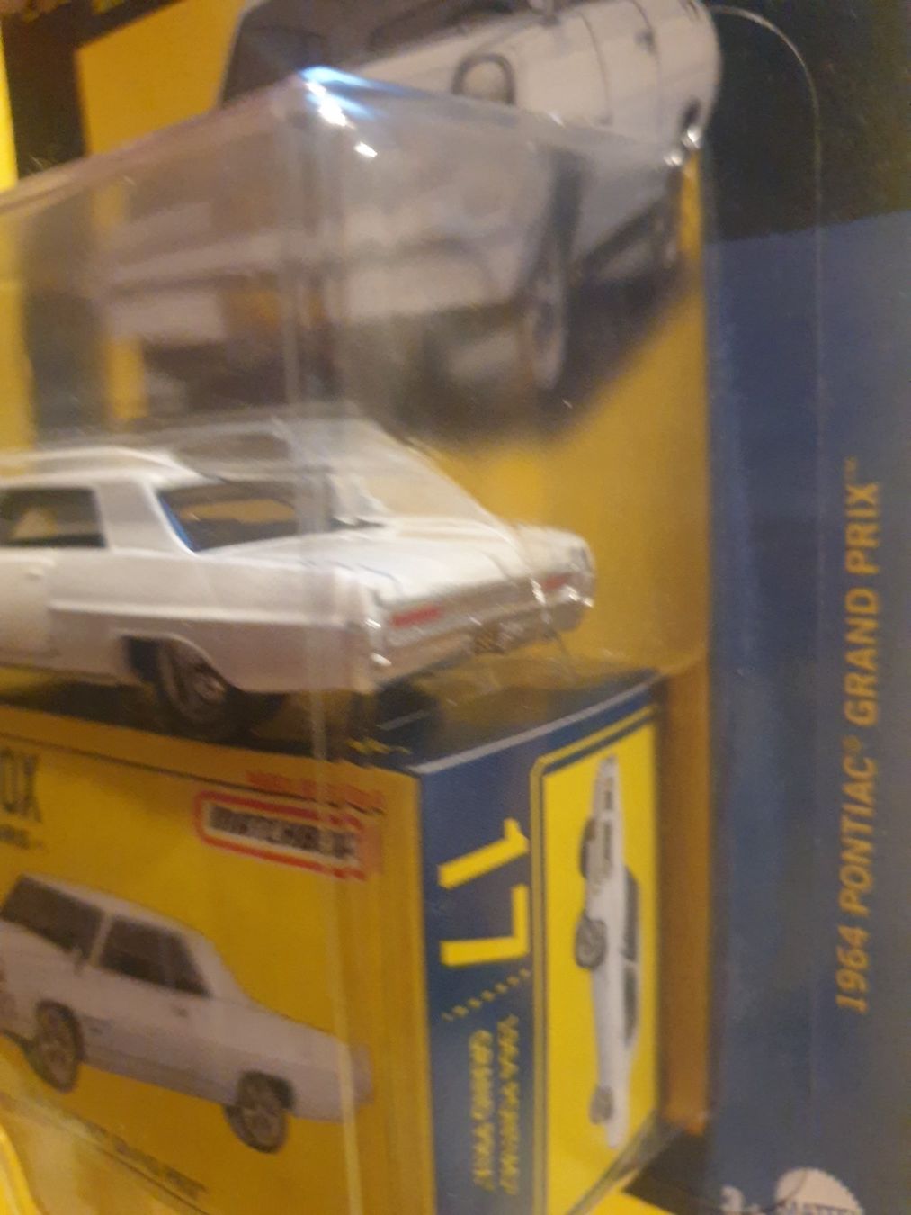 Matchbox Modellini d'auto: Matchbox 1964 PONTIAC GRAND PRIX – Nuovo e nell'imballaggio originale da Oftringen venduto da Rotor 4