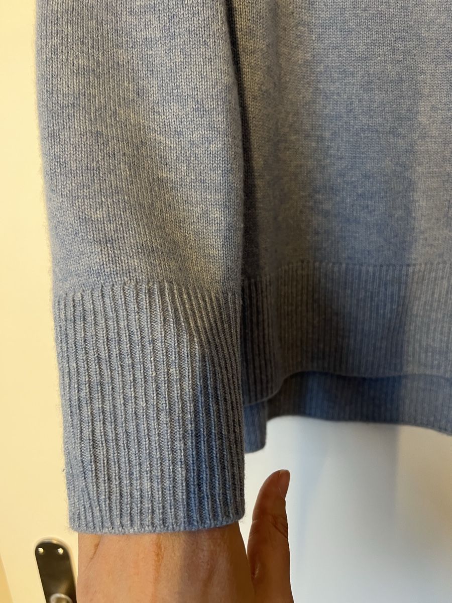 Maglioni & Felpe: Cashmere Merino Pullover, hellblau, Gr. S / M 36 38 – Usato da Langenthal venduto da ivet7 1