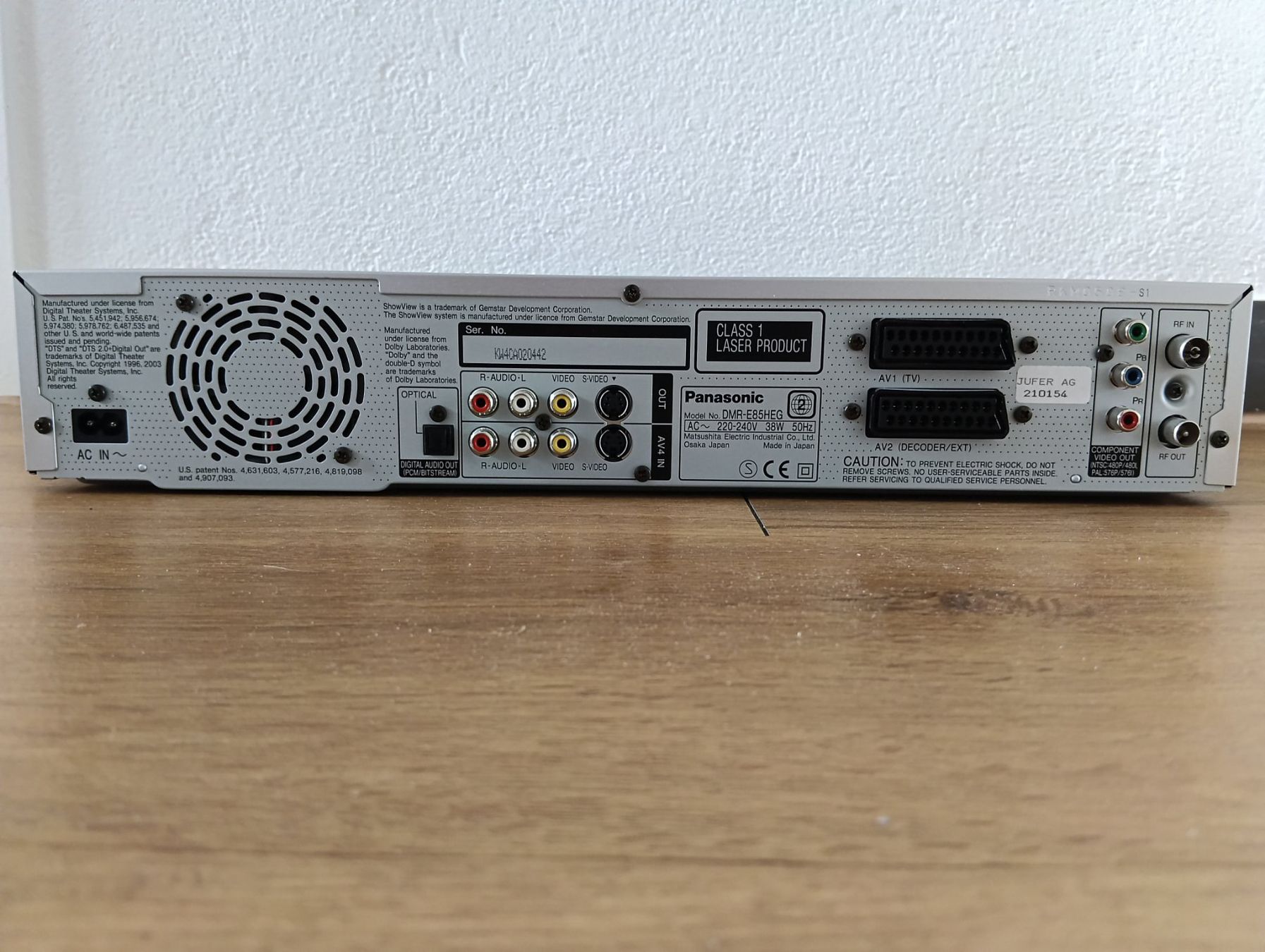 Panasonic Sistemi audio & multimediali: High-End CD-Player & Recorder/Panasonic DMR-E85/Top Zustand – Usato da Kleindietwil venduto da kon_9nml 2