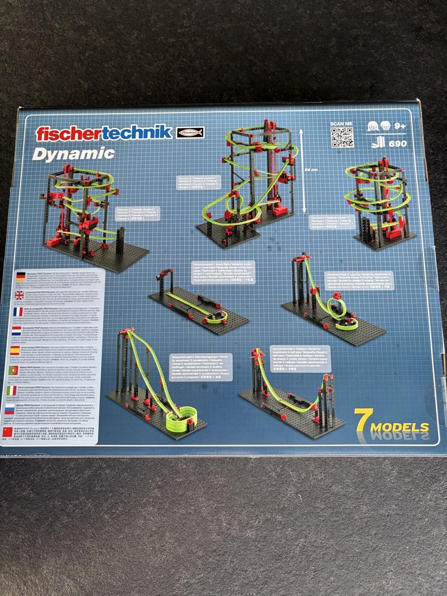 Fischer Baukästen: fischertechnik PROFI Dynamic Kugelbahn 7 Modelle NEU – Neu und originalverpackt aus Gümligen von NicolasScheidegger 1