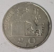 20 FRANCS / BELGIEN 1949 (SILBER)
