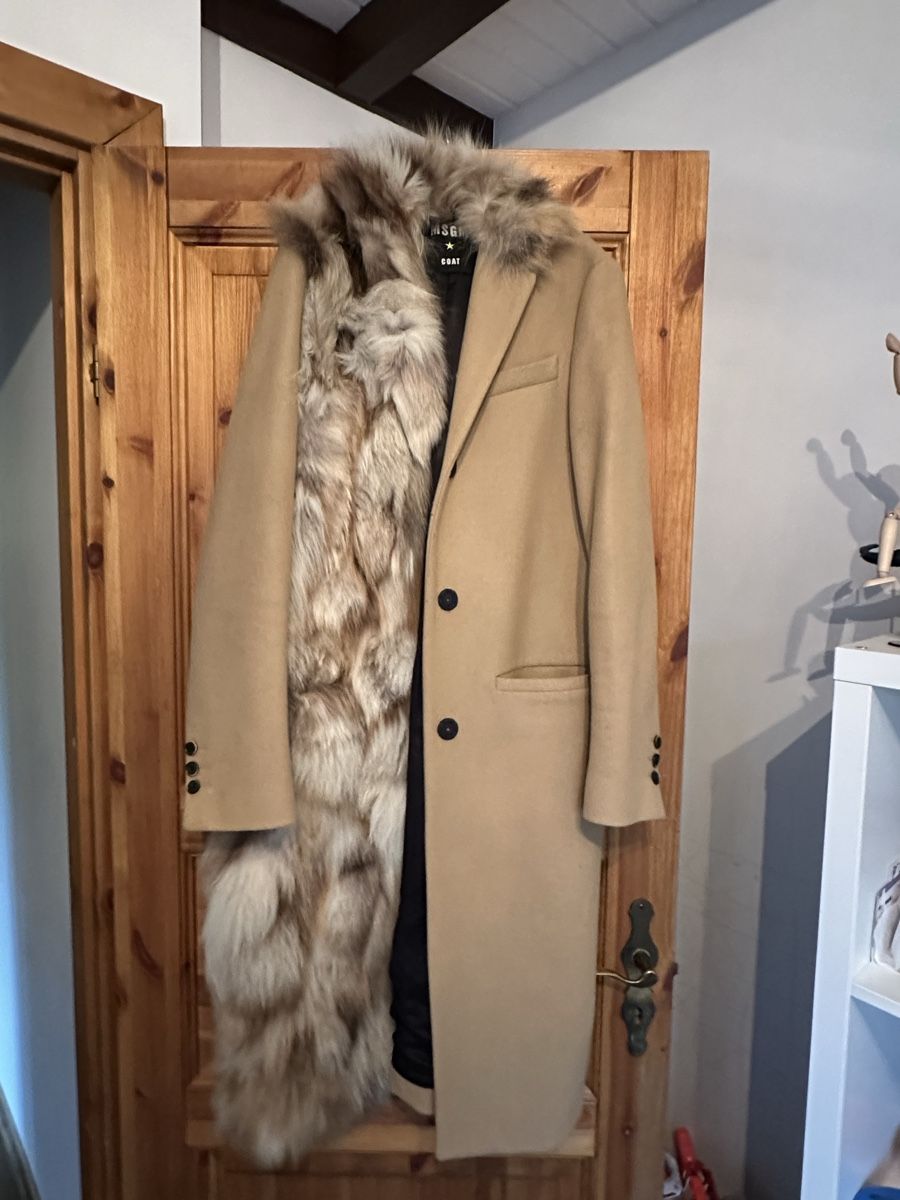 MSGM Mäntel: MSGM wool fur coat – Gebraucht aus Mies von larmela