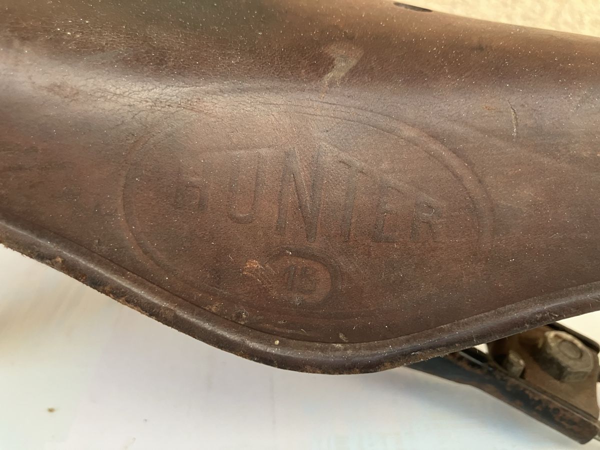 Pezzi di ricambio: Velosattel Hunter 15, antik Vorkrieg – Usato da Trimbach venduto da cendira 1