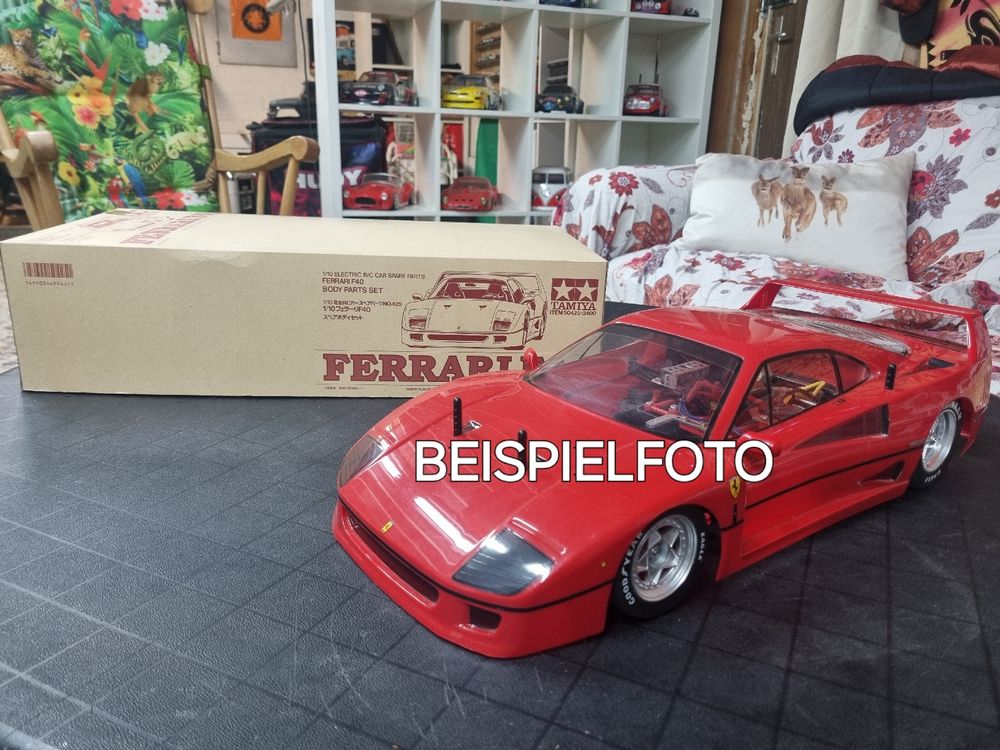 Tamiya RC 1:10 Ferrari F40 Karosserie ITEM 50425*3400 NEU (Neu und ...