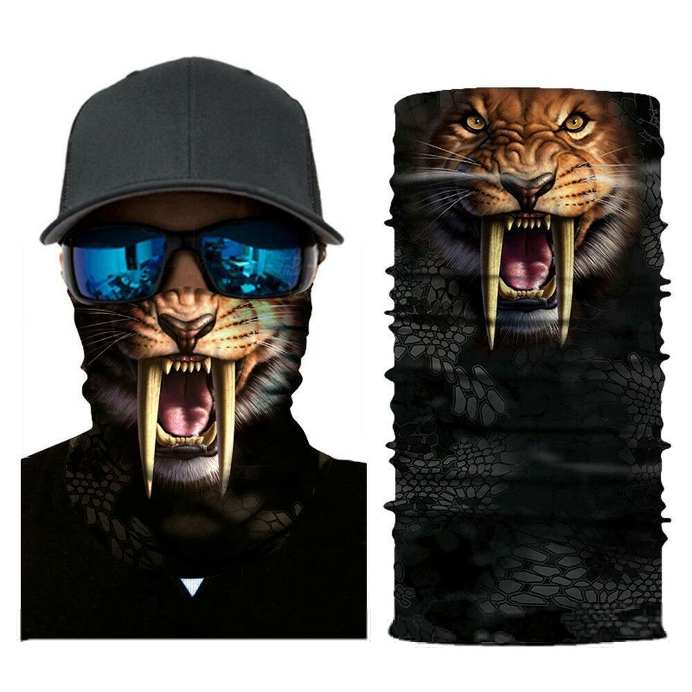 Krawatten: Scarf / Röhrenschal Säbelzahntiger – Neu und originalverpackt aus Kilchberg ZH von Eaglebuy