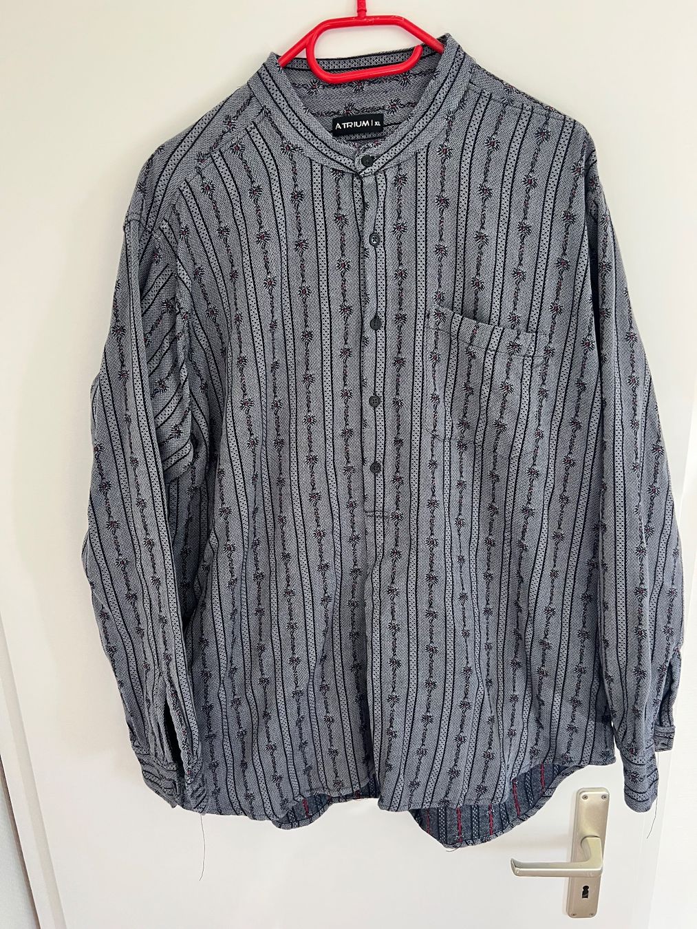 Camicie: Edelweiss Herren Hemd XL, Trachtenmuster – Usato da Arbon venduto da reg_xn7l 1