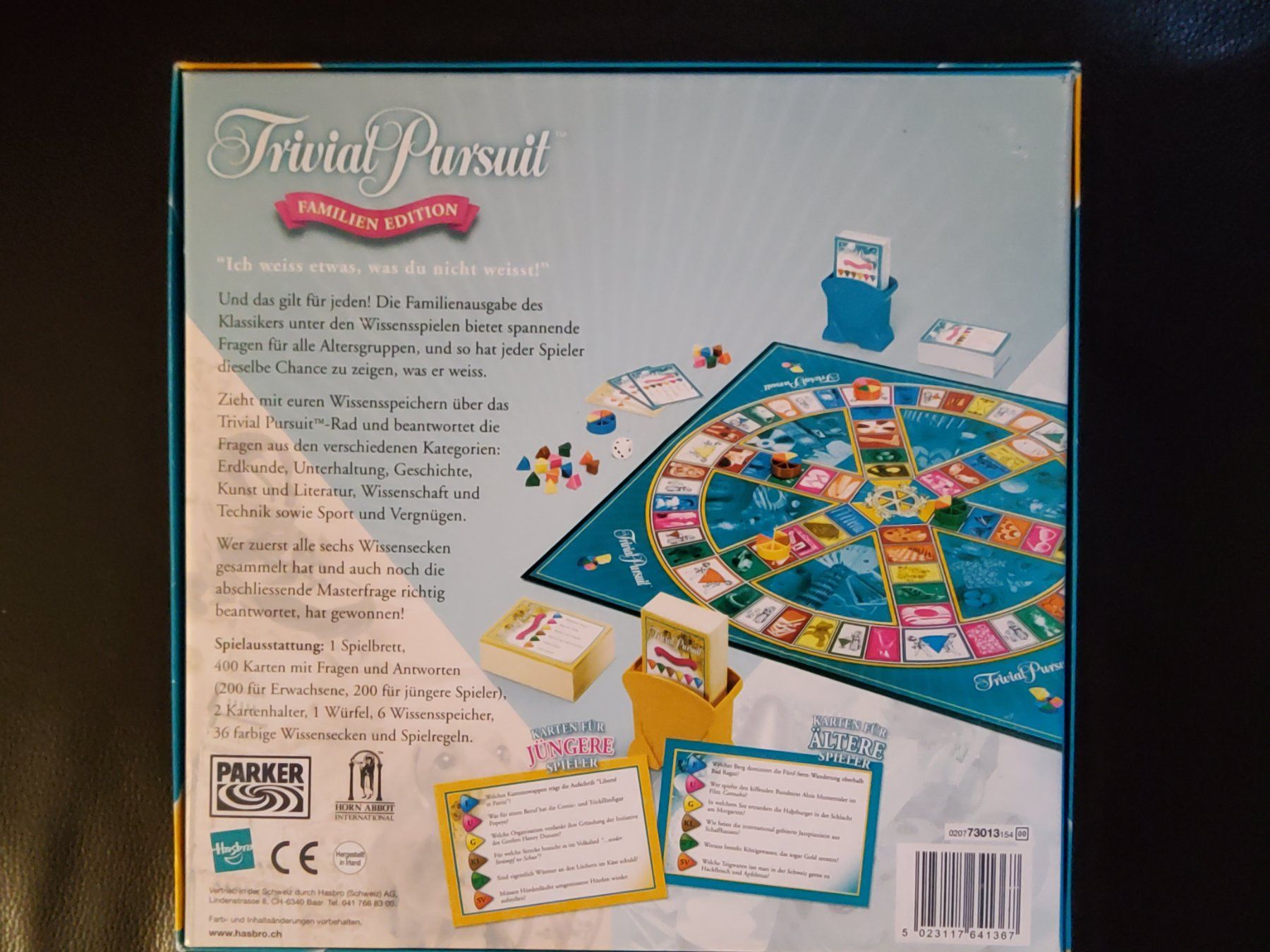 Parker Giochi: Trivial Pursuit "Familienedition 2007" – Nuovo (secondo la descrizione) da Bauma venduto da Sun1973 3