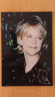 Meg Ryan, Original Autogramm auf Foto in Farbe
