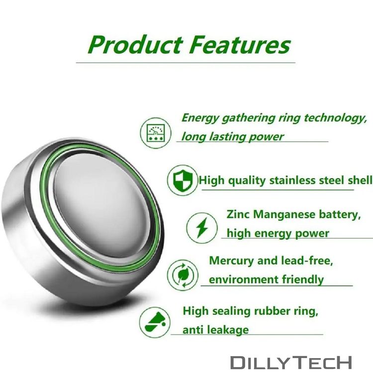 Caricatori & Batterie: AG12/LR43/386/SR1142SW Koonenda Alkaline K.Batterien-10 Stk – Nuovo e nell'imballaggio originale da Erlenbach ZH venduto da dillytech.ch 5