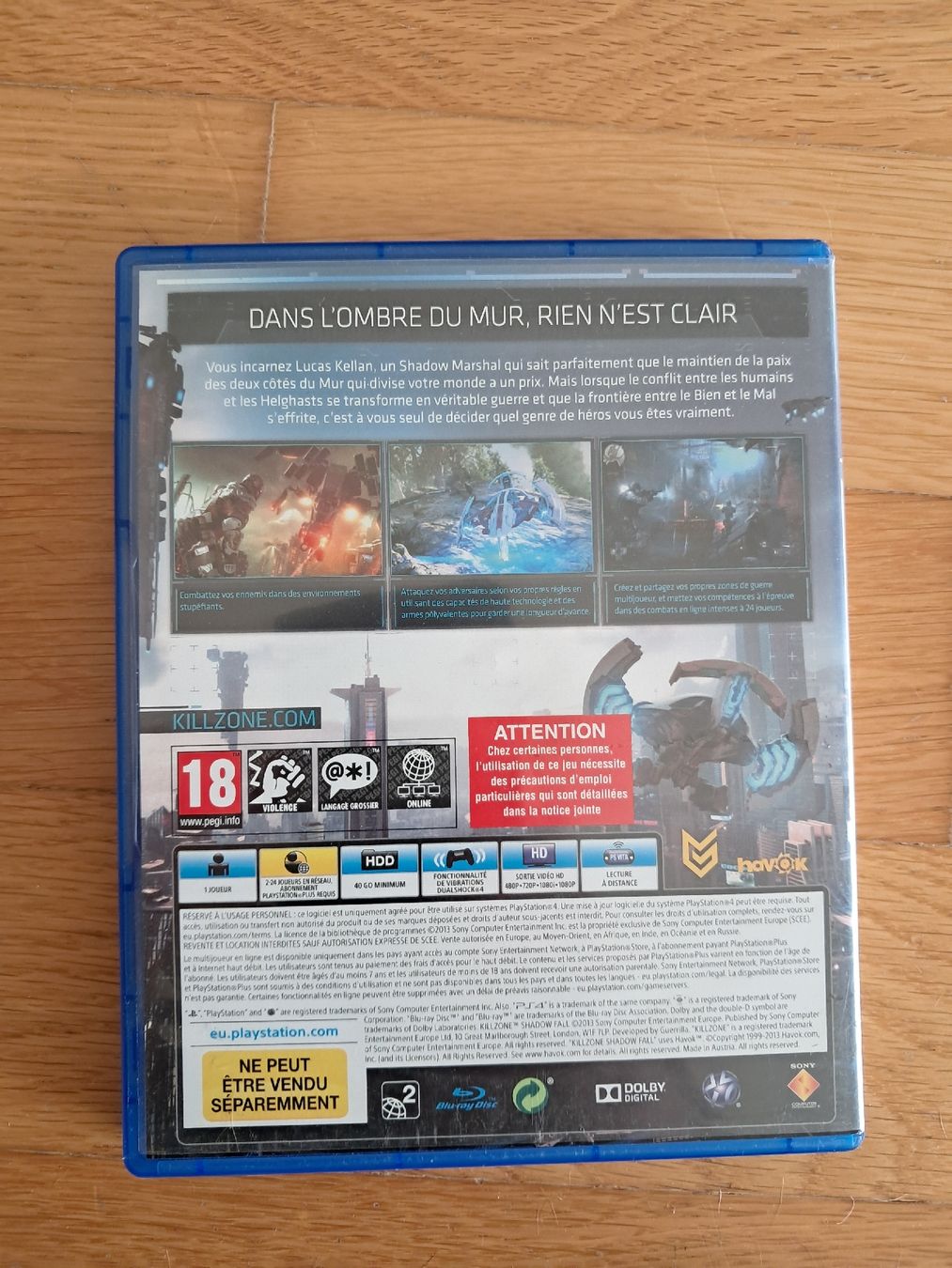 Jeux: Killzone Shadow Fall PS4 – D'occasion à Neuchâtel par ffj_fg7j 1