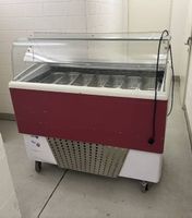 Glace Vitrine Kälte-Anlage 10 Behälter 