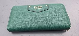 GUESS Damen Portemonnaie – Grün / Gold
