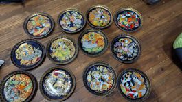 12 Sammelteller Aladin und die Wunderlampe. Komplettes set